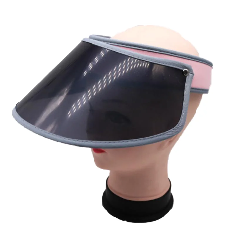 

Outdoor Sunshade Cap Adult Unisex Uv Protection Pink Belt Can Be Adjusted Empty Top Sun Hats