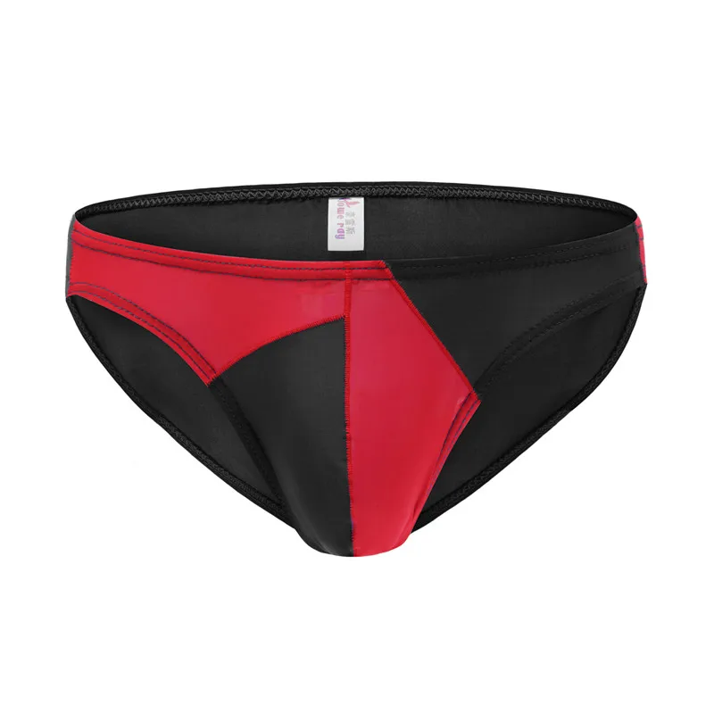 

Sexy Underwear Silky Ultra-thin Ice Silk Men Briefs Male Mini Panties Low Waist Bikini Hombre Lingerie Underpants