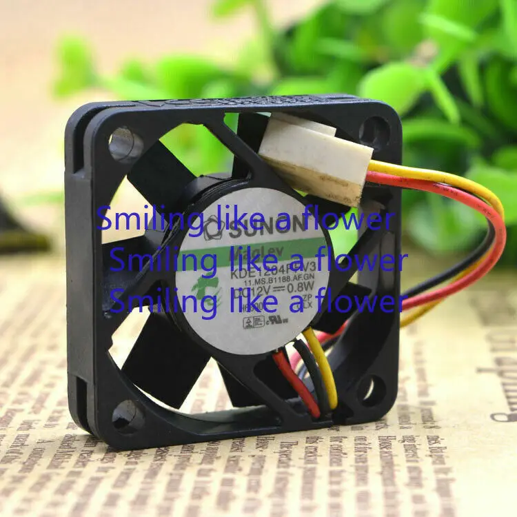 For Silent Cooling Fan KDE1204PFV3 12V 0.8W 40*40*10mm