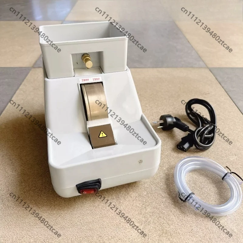 Manual Lens Grinder Bevel Edging Machine Hand‑Operated Grinding Wheel Polisher For Spectacle Lens Processing Work
