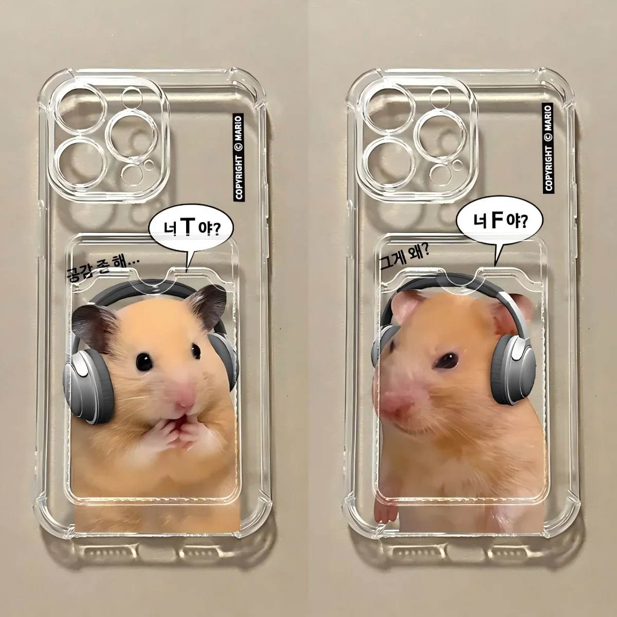 Korean Ins Cute Hamster Card Hold Case for Samsung Galaxy A17 A56 A36 A26 A55 A35 A24 A14 A54 A15 A05S A25 A34 A23 4G 5G Cover