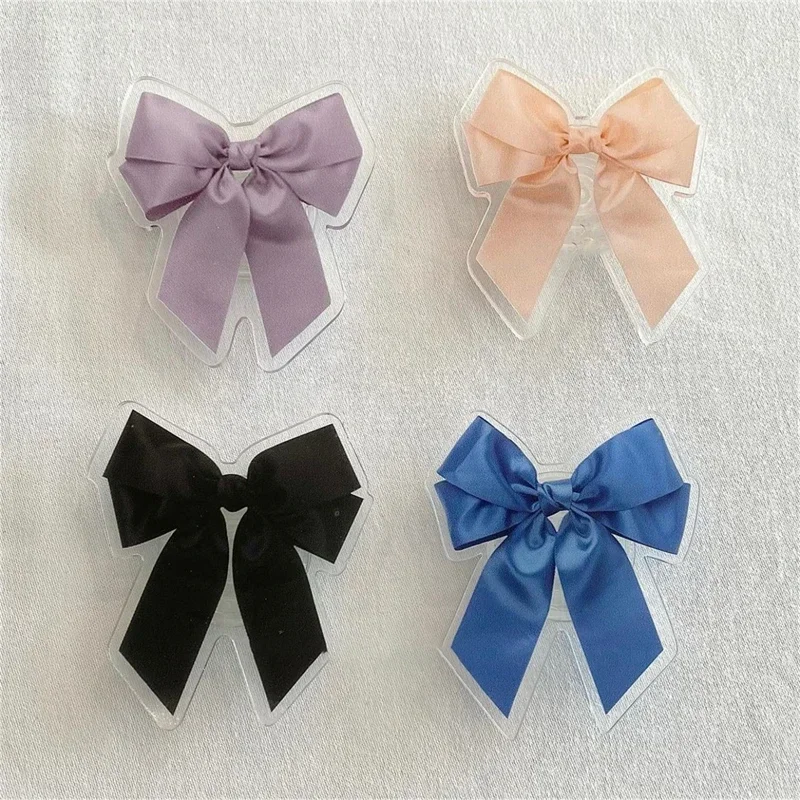 

Korean 3D Bowknot Phone Griptok Bracket Socket for IPhone 16 Folding Grip Tok Pretty Bow Stand Holder for Accessories Kickstand