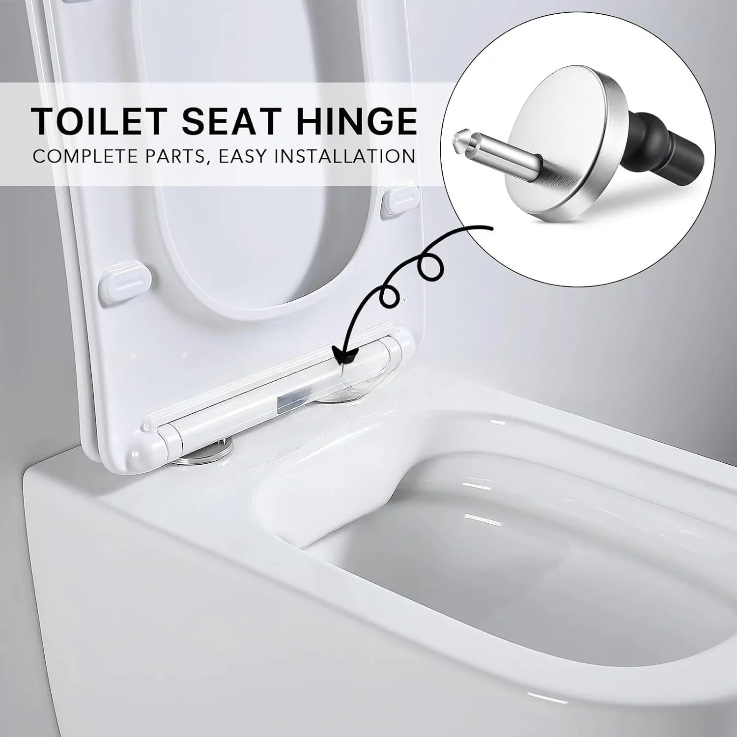 4pcs toilet seat cover toilet screw rubber expansion screw combination set toilet accessories hardware