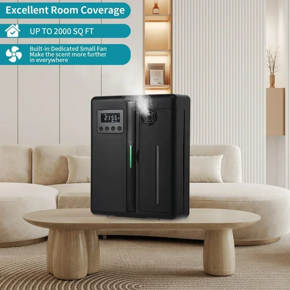 Hotel Large Area Oil Aroma Diffuser Fragrance Machine 160ml Timer Function Scent Pure Essential Oil Diffuser for Home Bedroom