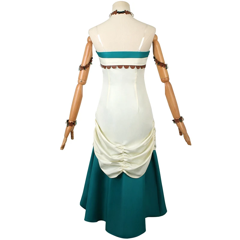 Princess Cosplay Costume Wig Women Halloween Carnival Party Comic-con Role Playing Dress Outfits view 2