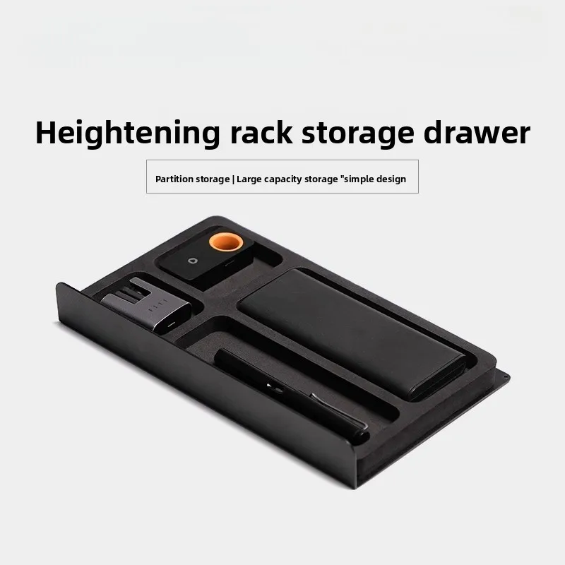 Support de moniteur, tiroirs de rangement, organisateur de bureau, étagère de rangement pour ordinateur, accessoire de bureau ergonomique pour la configuration du bureau à domicile