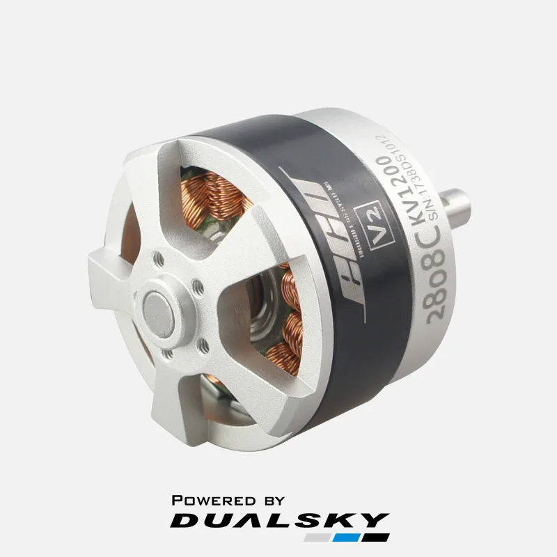 1Pcs Original DUALSKY ECO 2808C 1000KV 1200KV 1430KV Brushless Motor Outer Rotor Aircraft Model Fixed Wing Motor