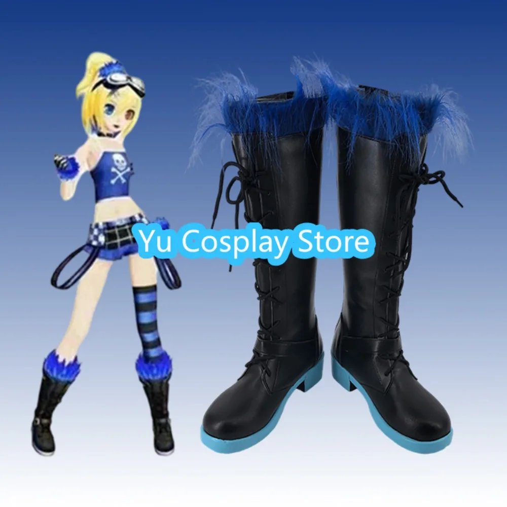 シューズアニメプロジェクト-ディーバ-カスタマイズされたロールプレイングシューズとブーツ-コンサート-ハロウィン-ステージシューズ