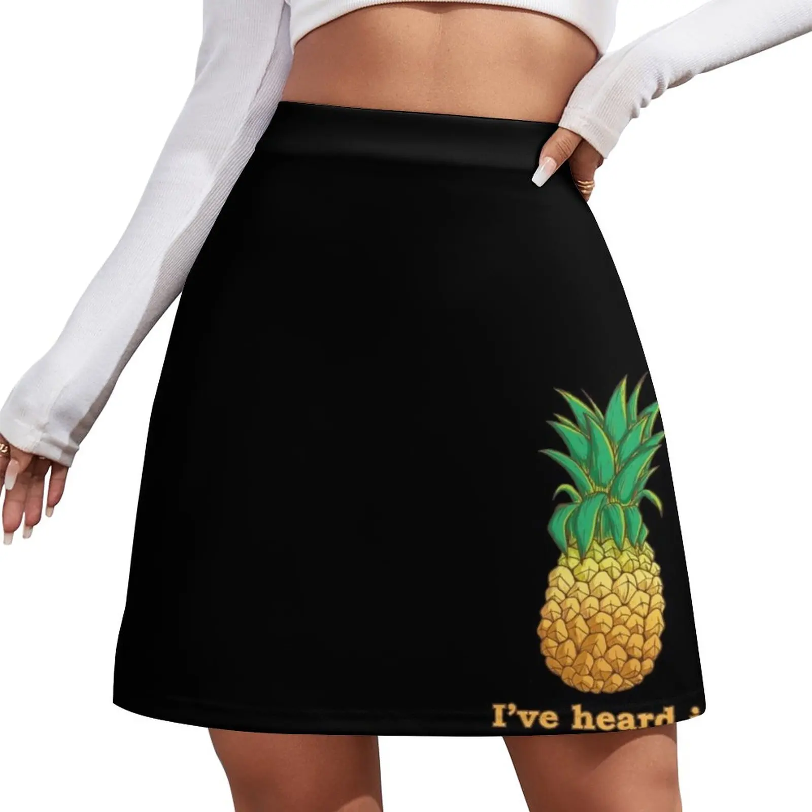 

I've heard it both ways, Pineapple style -psych- version Mini Skirt novelty in clothes girls skirt