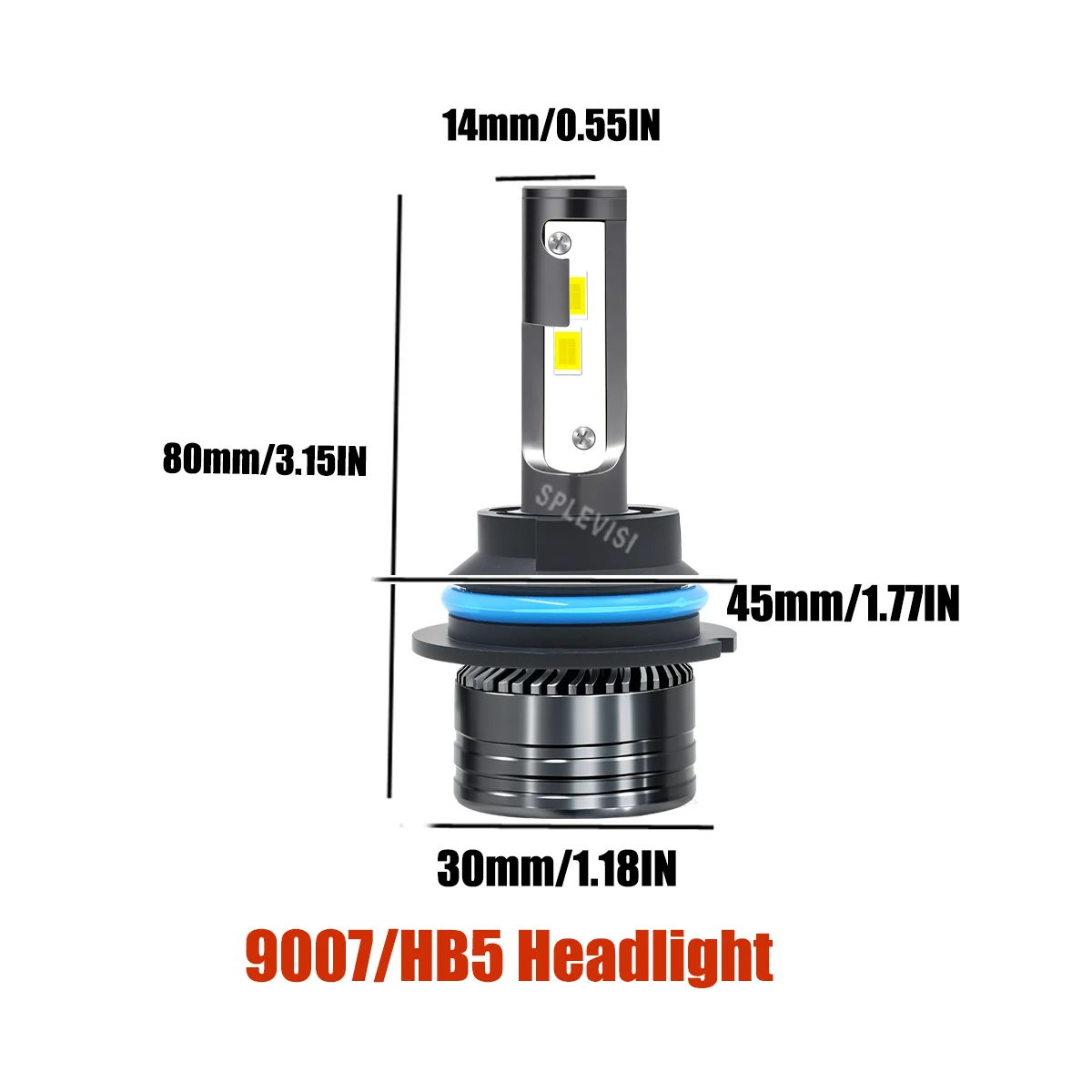 9004 9007 Headlight LED Bulbs 6000K White - High-Performance 180W Output  For Dodge Durango 1998 1999 2000 2001 2002 2003