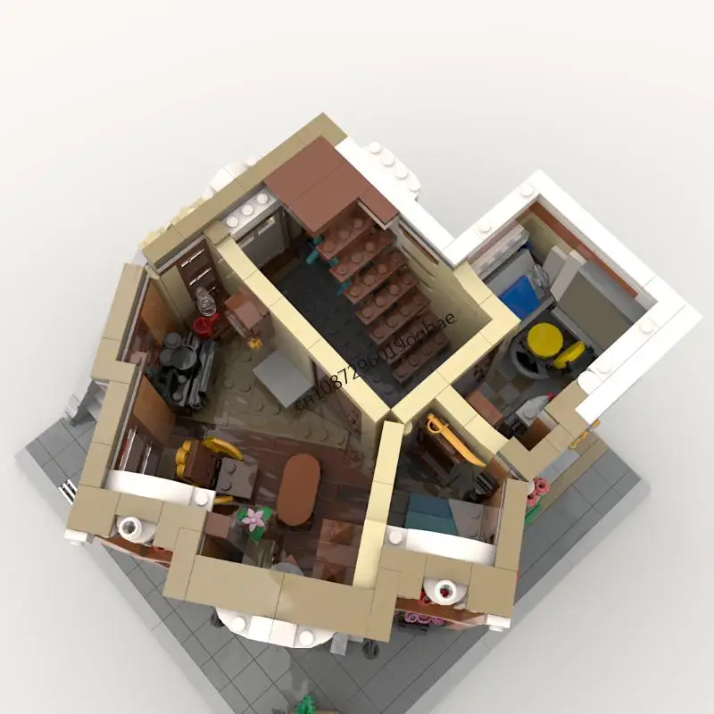 جديد 3814 قطعة مدينة الساخن عرض الشارع Moc وحدات الأجهزة مخزن نموذج اللبنات Diy بها بنفسك الأفكار الإبداعية الاطفال اللعب هدايا عيد الميلاد