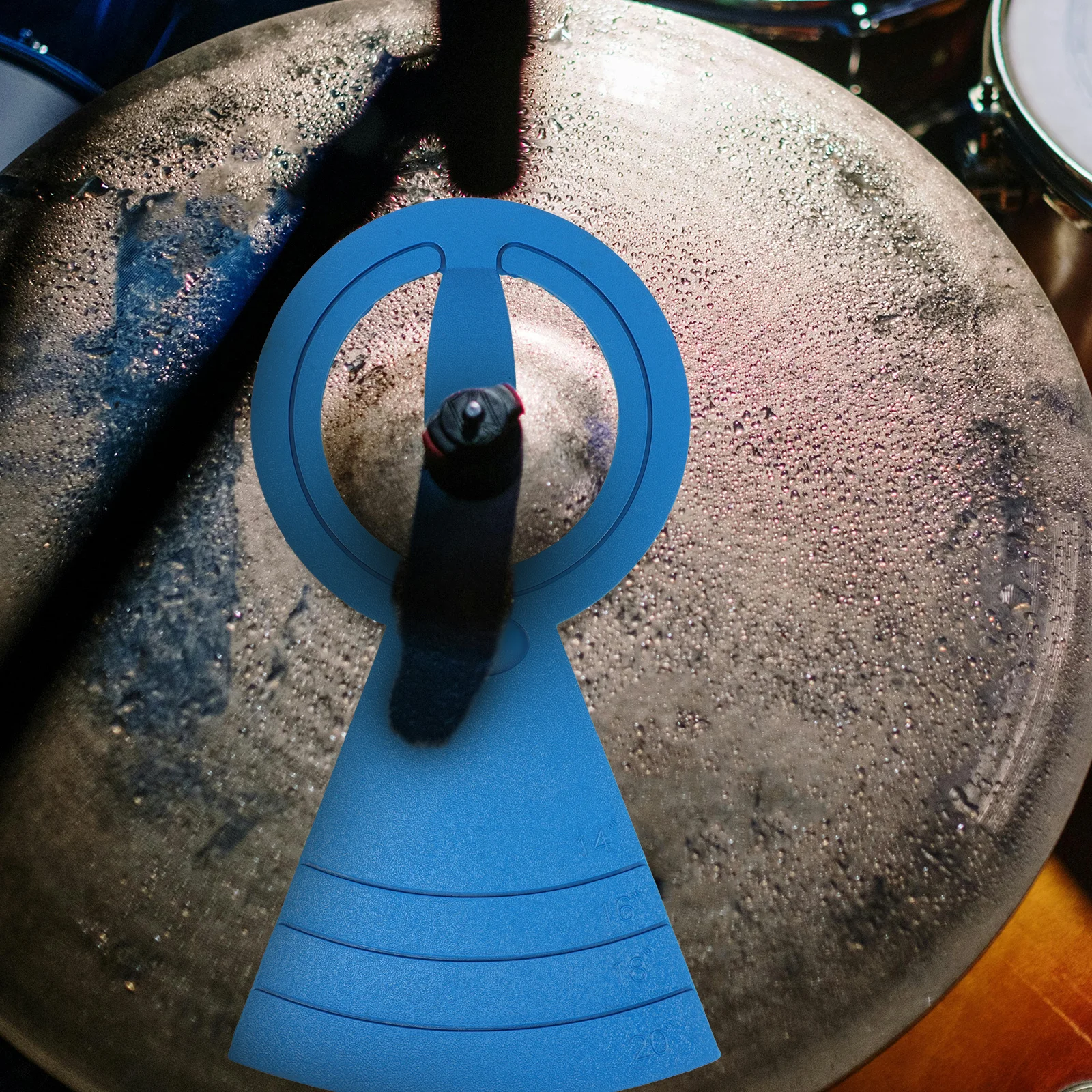 

Rubber Drum Dampener Pad Noise Reduction Pad Cymbal Dampener Portable Drum Mute for Drummers Home