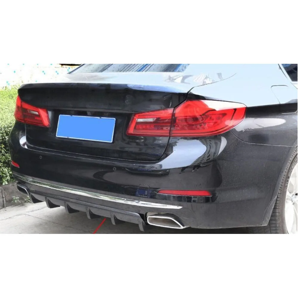 

ABS Rear Bumper Lip Diffuser Spoiler For All Car for Benz For BMW For Audi Gloss Black Car Universal Body Kits Accessories