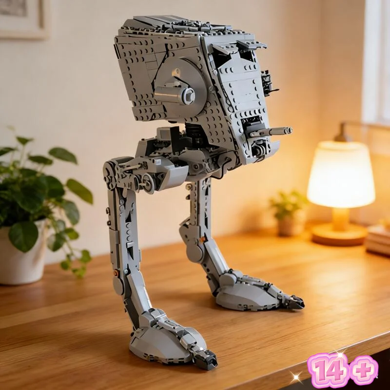 

75417 Конструктор «Звездные войны: AT-ST Walker» — Модель для сборки, игрушка для детей и взрослых, подарок на день рождения