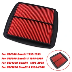 Motorcycle Air Intake Filter Cleaner Element Air Filter For Suzuki GSF600 Bandit 1995-1999 GSF1200 Bandit 1996-2000 GSF600/1200