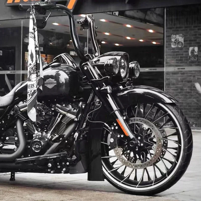 21 عجلة من الألومنيوم المزروق لنماذج السياحية 2017 2018 موديلات Softail الموقف الأمامي حالة جديدة