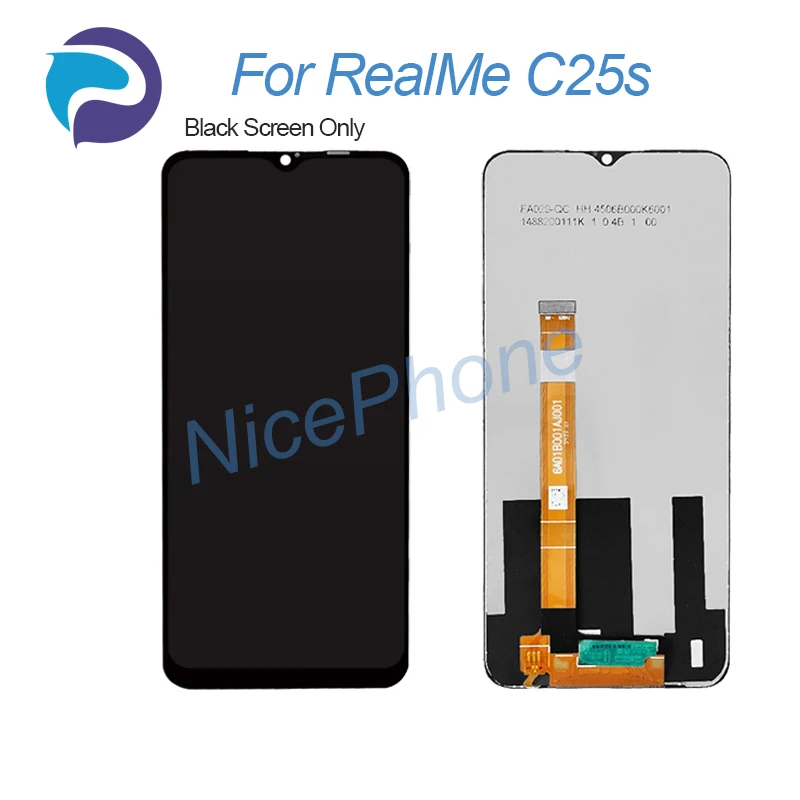 for RealMe C25s LCD Display Touch Screen Digitizer Assembly Replacement 6.5