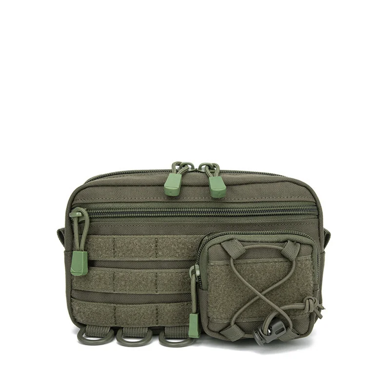 New Molle Utility EDC Waist Bag Belt Tactical Pouch Medical First Aid Bag Belt Pouch Outdoor Sports Hunting Bag Utility Bag