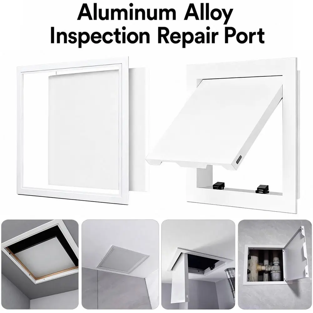 Easy Install Aluminum Alloy Access Panel White Removable Ceiling Panel Inspection Cover