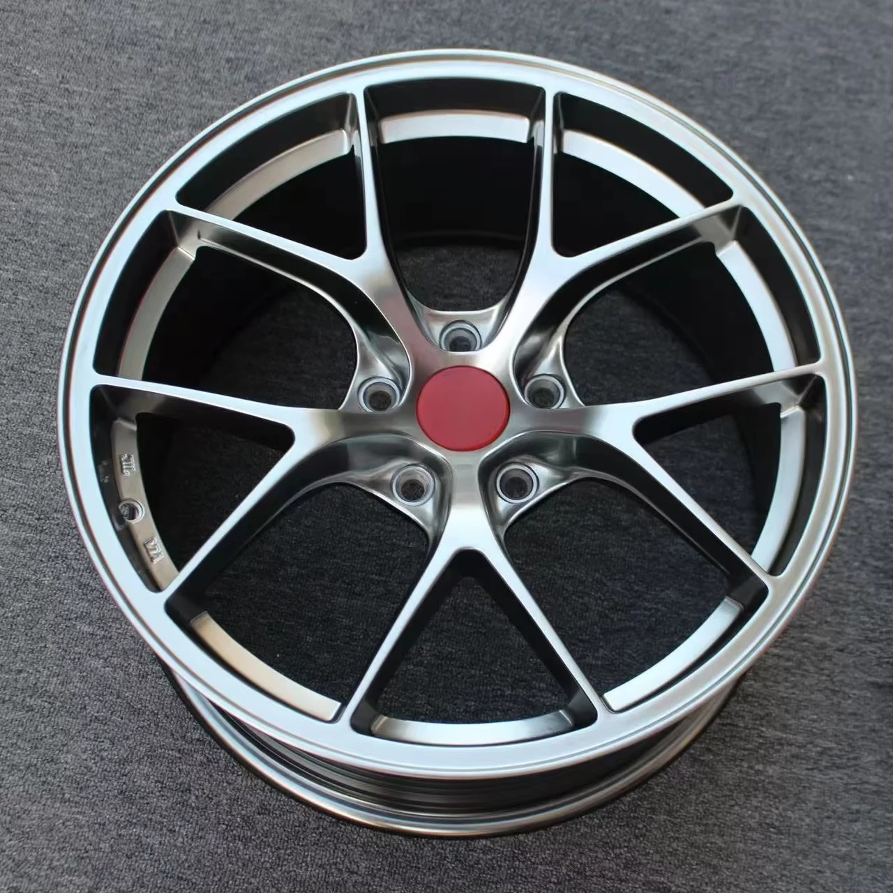 Hot Sale Car Rims Muti Spoke Design 17 18 19 Inch Alloy Rims 5x100 108 112 113 114.3 Alloy Passenger Car Wheels Rims