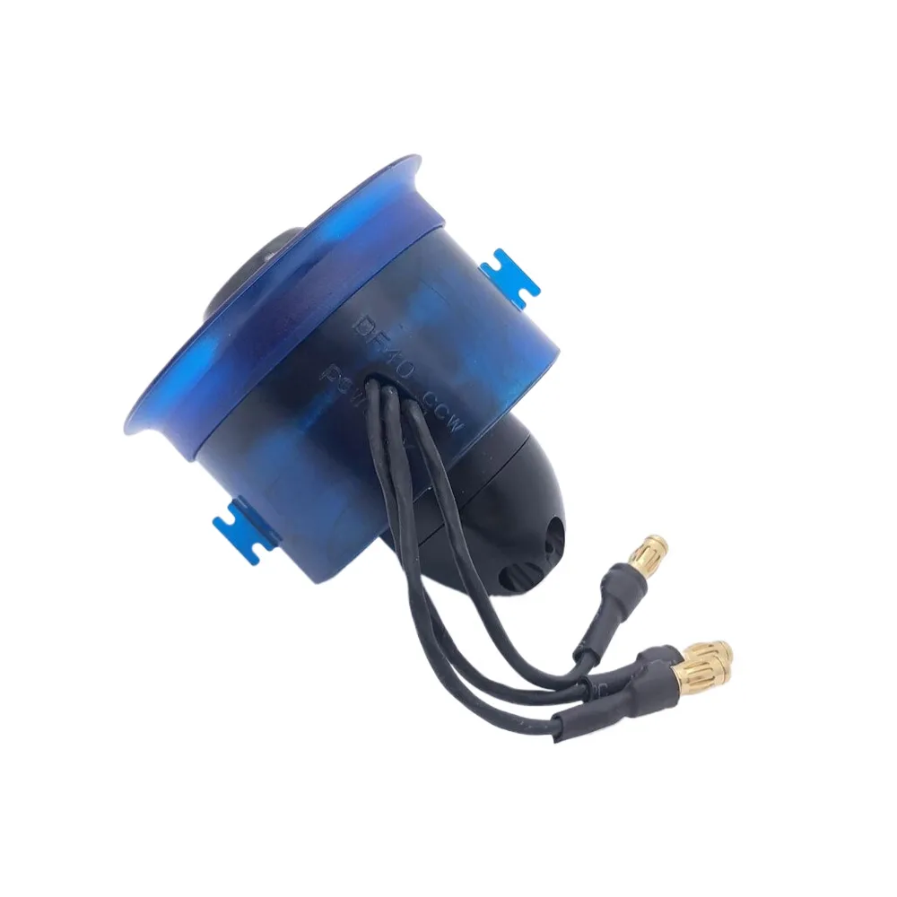 Hobbyocean 40mm 45mm 6500KV 8600KV 브러시리스 모터 3S/4S EDF 8 Baldes CCW/CW RC 비행기 모델 제트 비행기 용 덕트 팬 시스템