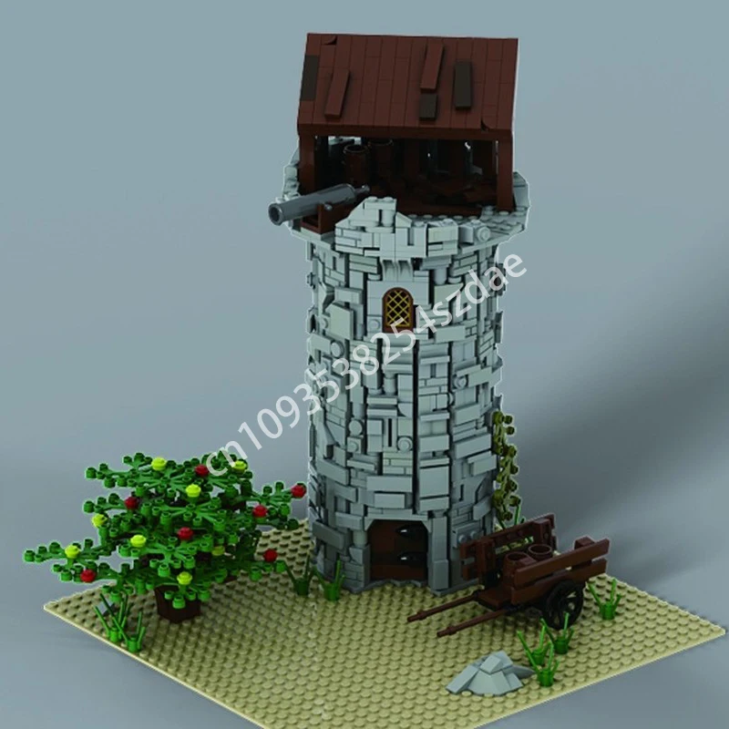 

1164 шт. MOC башня замок строительные блоки коллектор STEM образовательный подростковый кирпич Рождественская игрушка подарок конструкция пластика