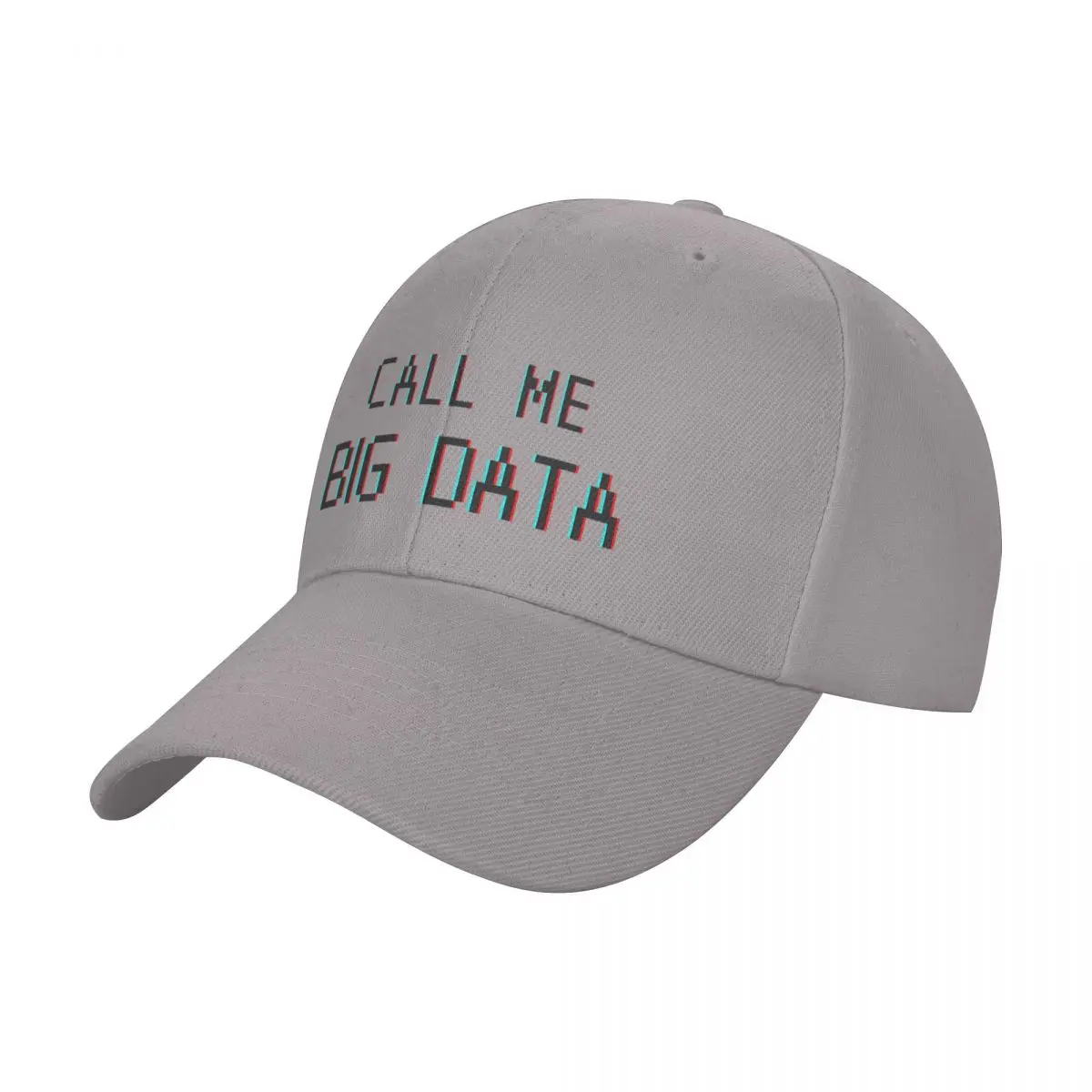 Call Me Big Data Light Merch Data Analyst Pixel Fashion Baseball Cap Peaked Cap Men's Hat Women's Cap Cap Female