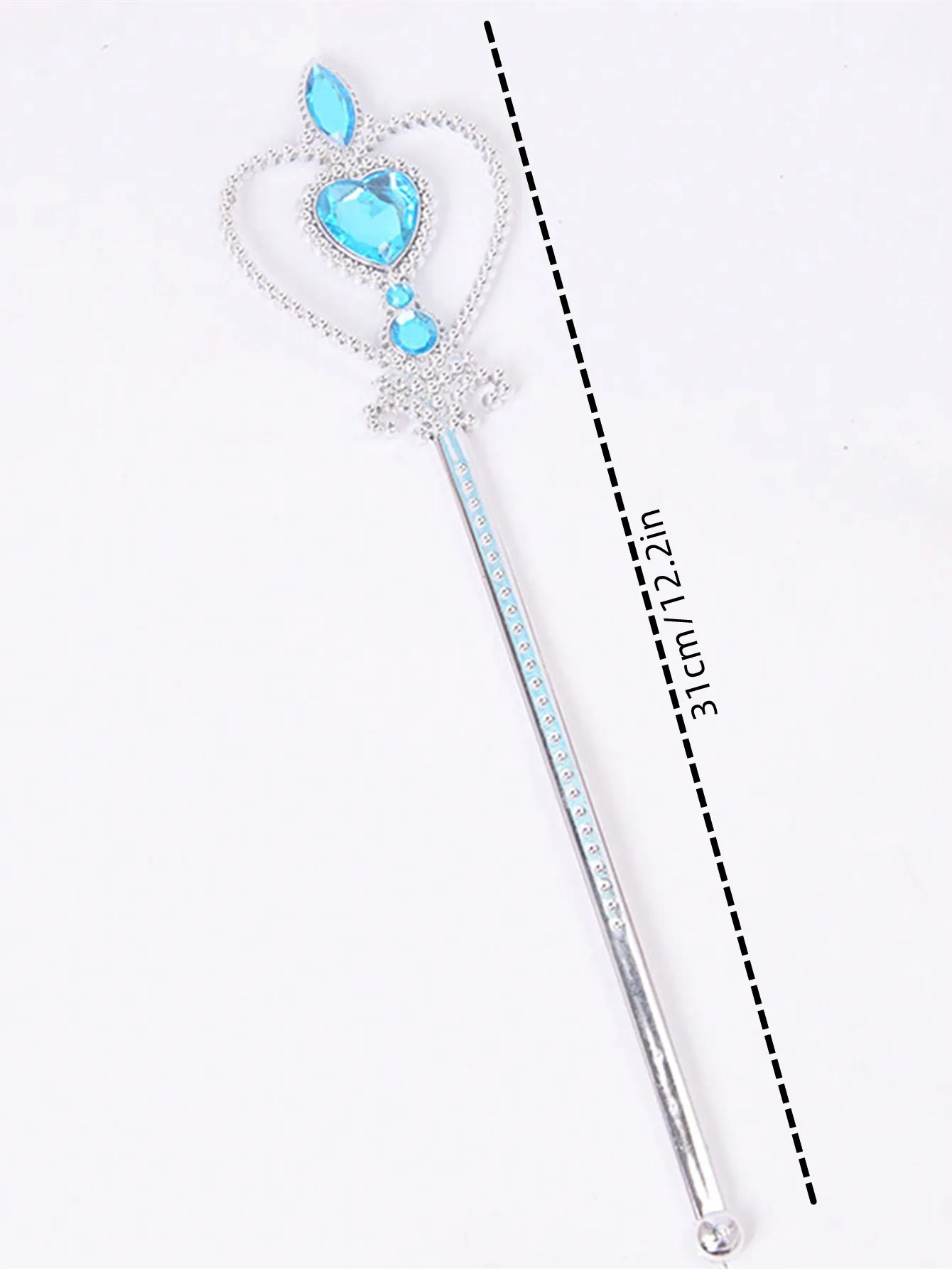 Ice and Snow Princess Magic Stick: Fantastic Love Princess Elsa Magic Wand Performance Dressing Up Stick