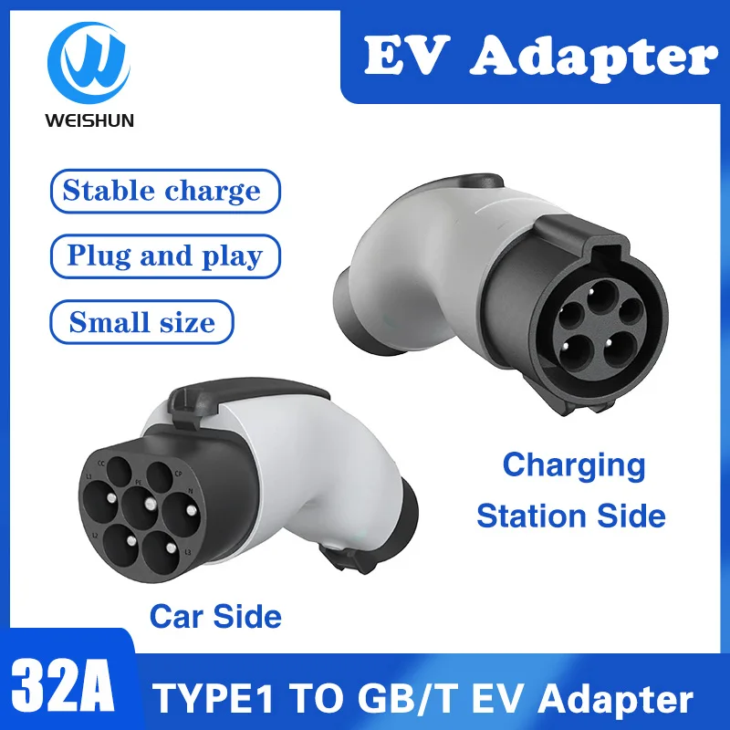 

Type 1 To GBT Plug Adapter CCS1 To GBT 32A Accessories CCS1 Combo Adapter Electrical Appliances For Car Charger Electric Car