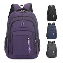 Mochila De Negocios impermeable para hombre, morral escolar con USB de 15,6 pulgadas, para ordenador portátil, de gran capacidad