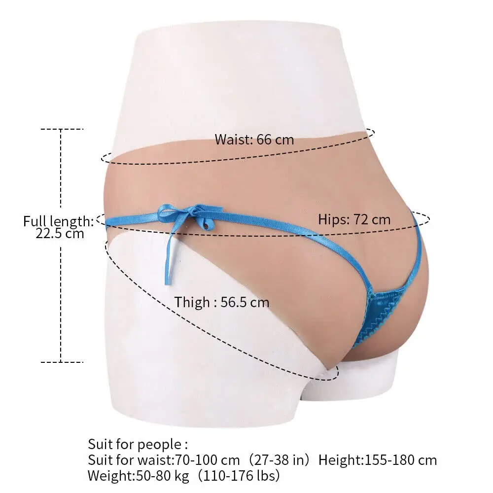 EYUNG Silicone Fake Vagina Panties Realistic Vagina For Crossdressers Cosplay Transgender Drag Queen Male to Female