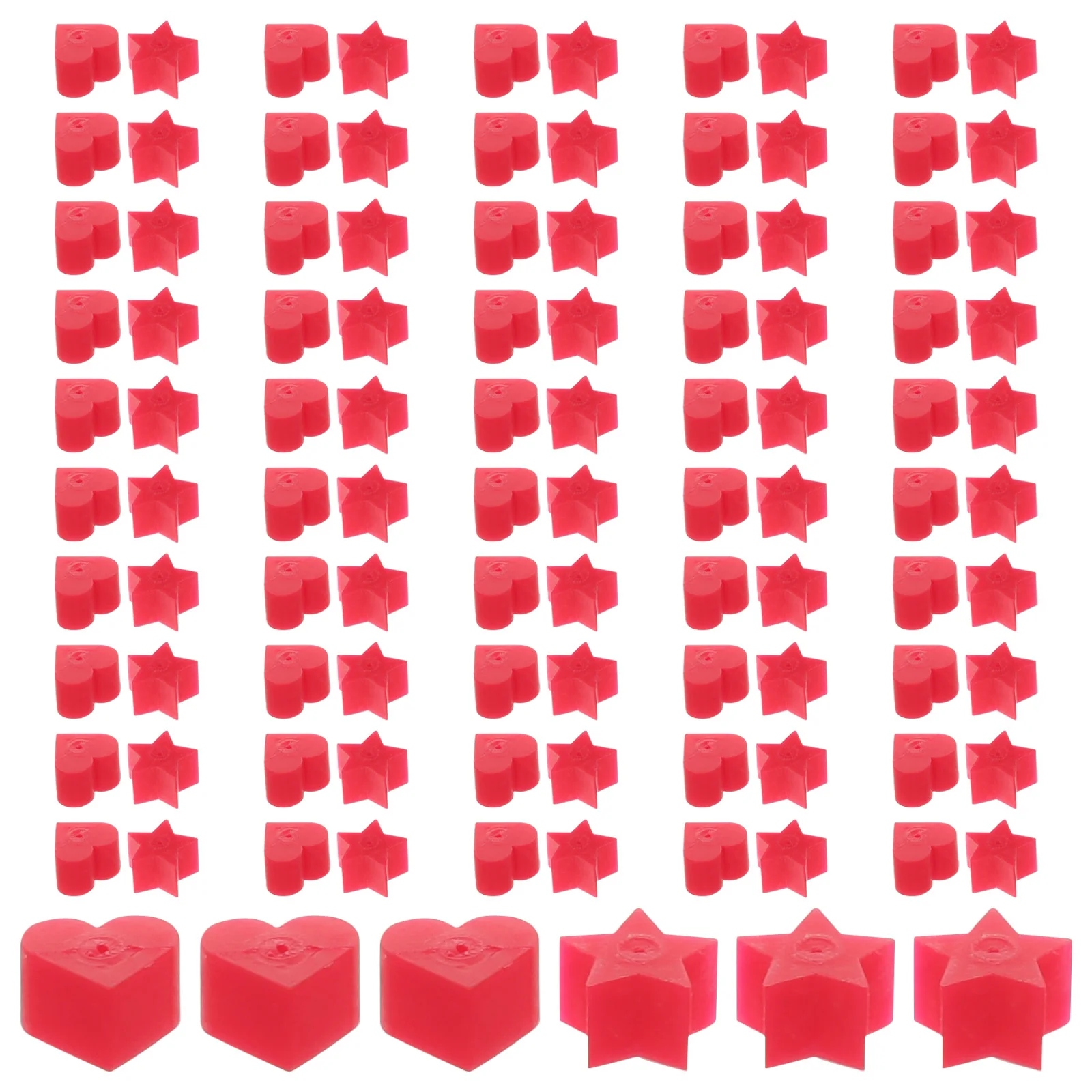 100 قطعة حلق على شكل قلب الحب ظهورهم سيليكون قفل آمن لاستبدال الأقراط الثقيلة المتدلية لتقوم بها بنفسك مجوهرات اكسسوارات #1