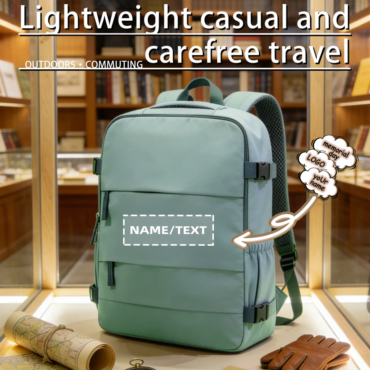 

Рюкзак для путешествий с индивидуальным логотипом для женщин с отделением для обуви, сумка для ноутбука для мужчин, персонализированный рюкзак для путешествий с возможностью самостоятельной настройки