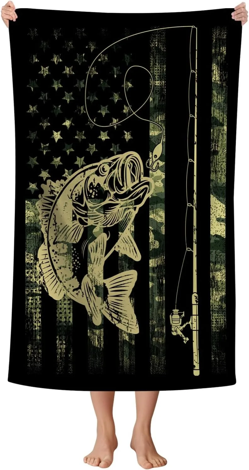 1PC Shadow arts Beach Towel for Family stuffs friend Gifts Quick-Dry Sand free For Bath Yoga Tourism Beach Camping Swimming GYM
