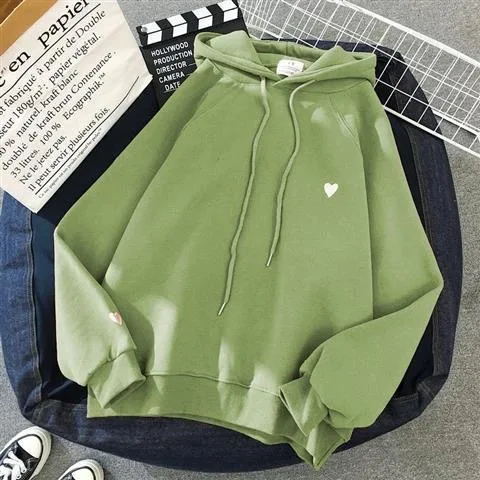 여성용 후드티 트렌드 옷 OOTD 겨울 신상 후드티 패션 도시풍 프린트 재미있는 스티치 여성 젊은 감각