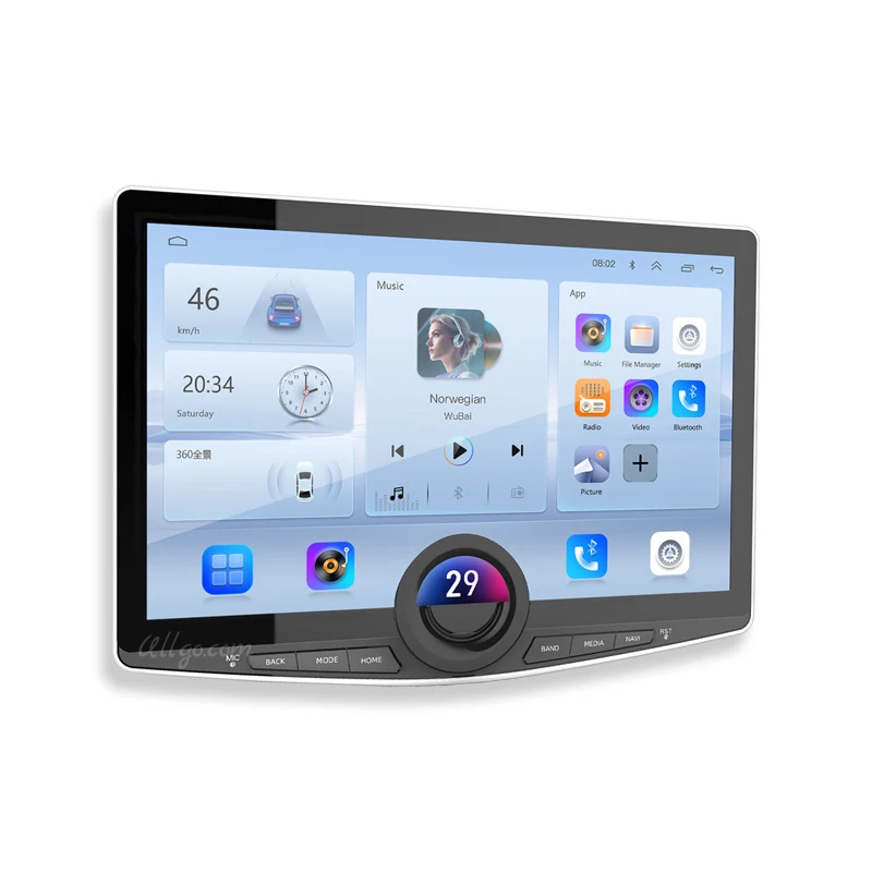 11.88'' Universal One Din Android Car Head Unit with 2K Screen Octa Core CPU