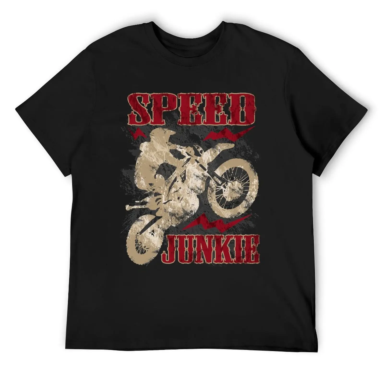 

Speed Junkie - Offroads Motorbike Racing Extreme Sports T-Shirt blacks heavyweights customs design your own mens t shirts pack