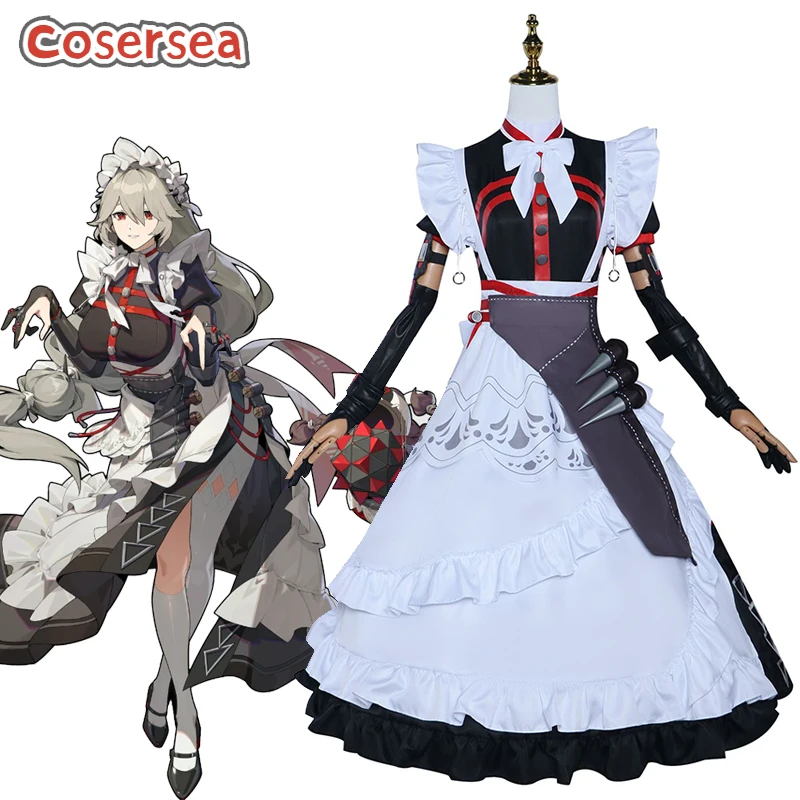 

Cosersea Alexandrina Sebastiane Cosplay Costume Zenless Zone Zero Alexandrina Sebastiane Halloween Women Dress Outfit Fullset