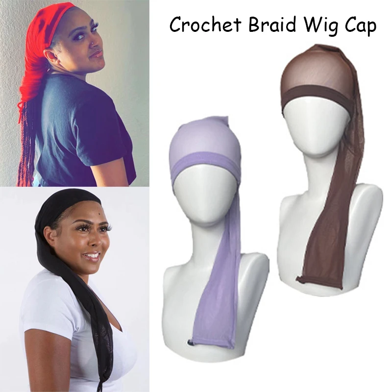 

Hair Weave Sleeve For Locs With Drawstring Braiding Hair Sleeve For Dreadlocks Black Blue Pink Dreadlock Cap With Elastic Band