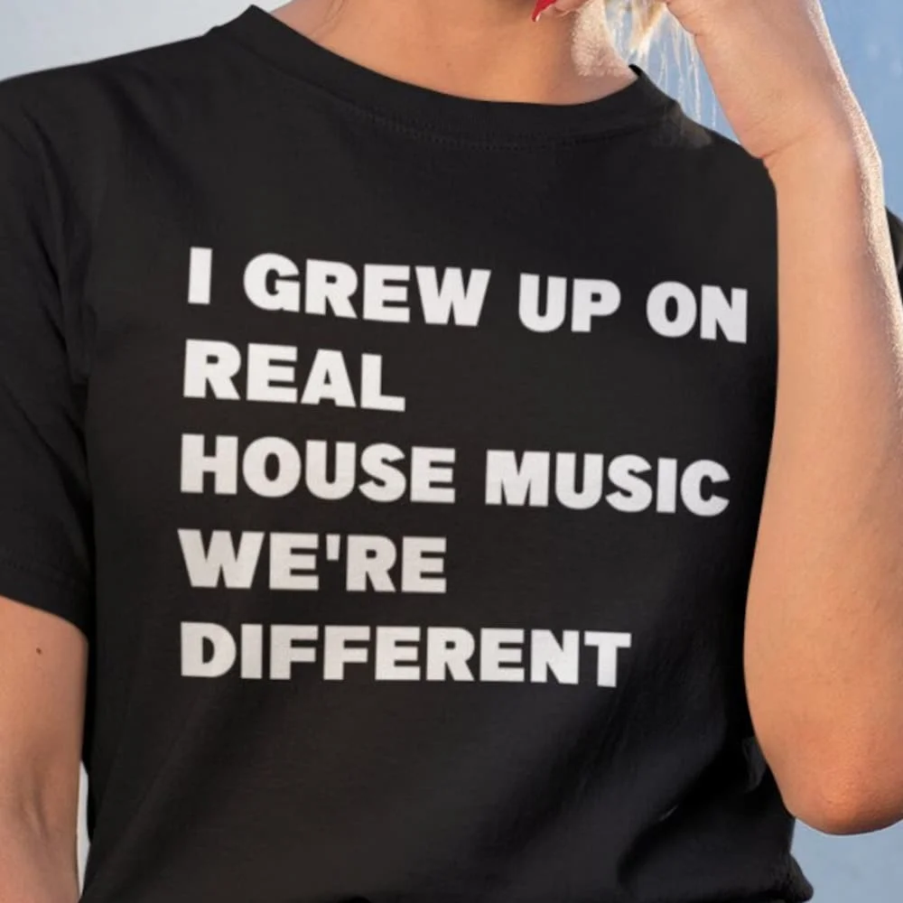 House Music Electronic Dance 80S Frankie Knuckles Inner City Robin S Mr Fingers Technotronic T Shirt