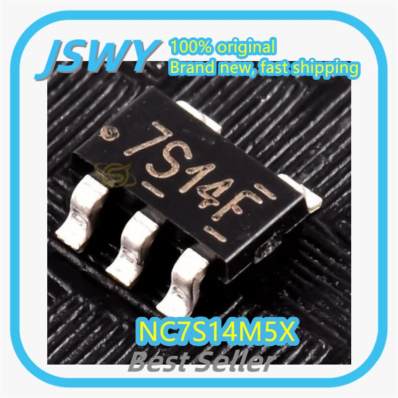 

(10/50pcs) NC7S14M5X NC7S14M5 Silk-screened 7S14 SOT23-5 Schmitt Trigger Brand New Authentic