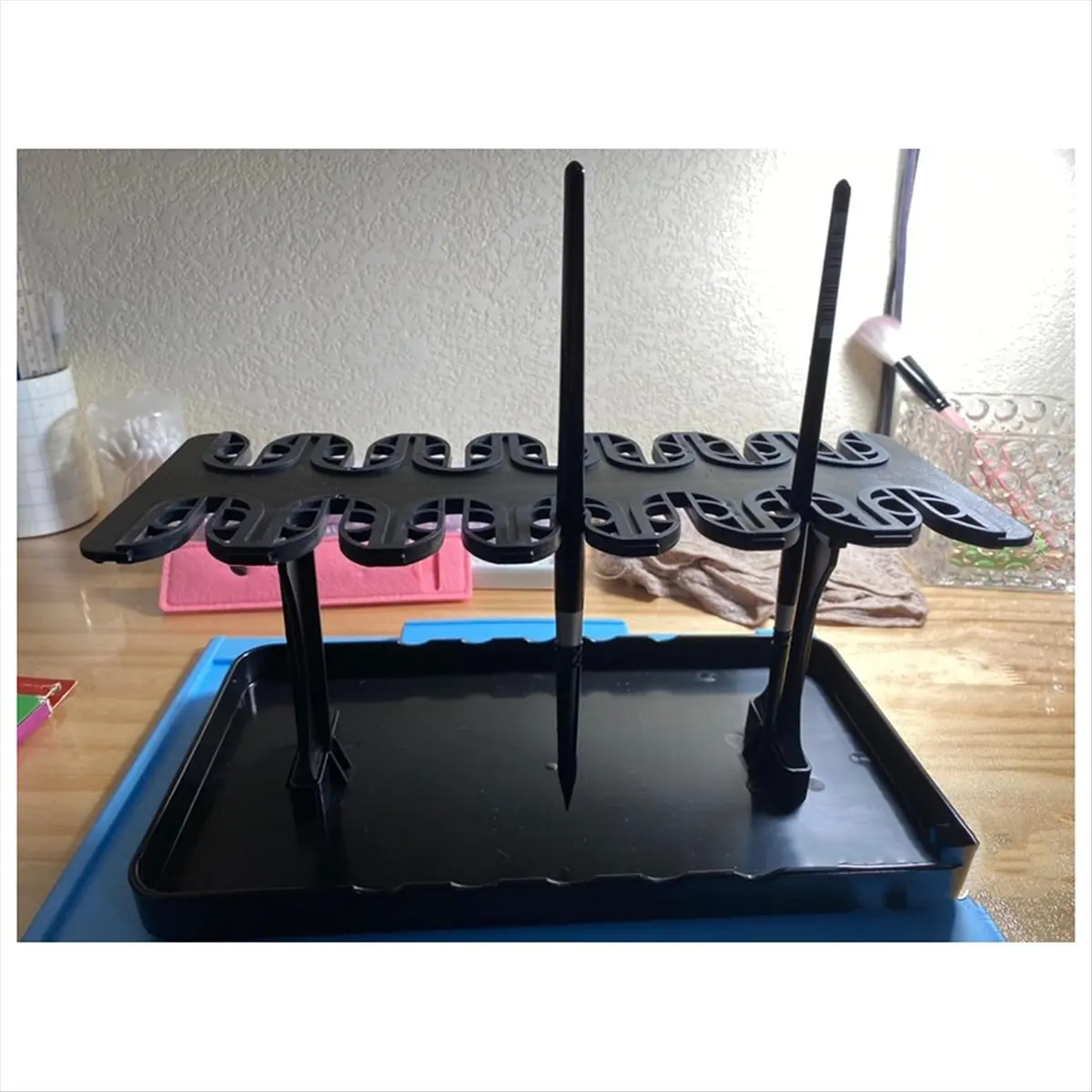 

Okay Художник Кисти для рисования Сушилка Держатель Щетина Ручка для рисования для длинных кистей Толстая акриловая подставка для акварельных кистей