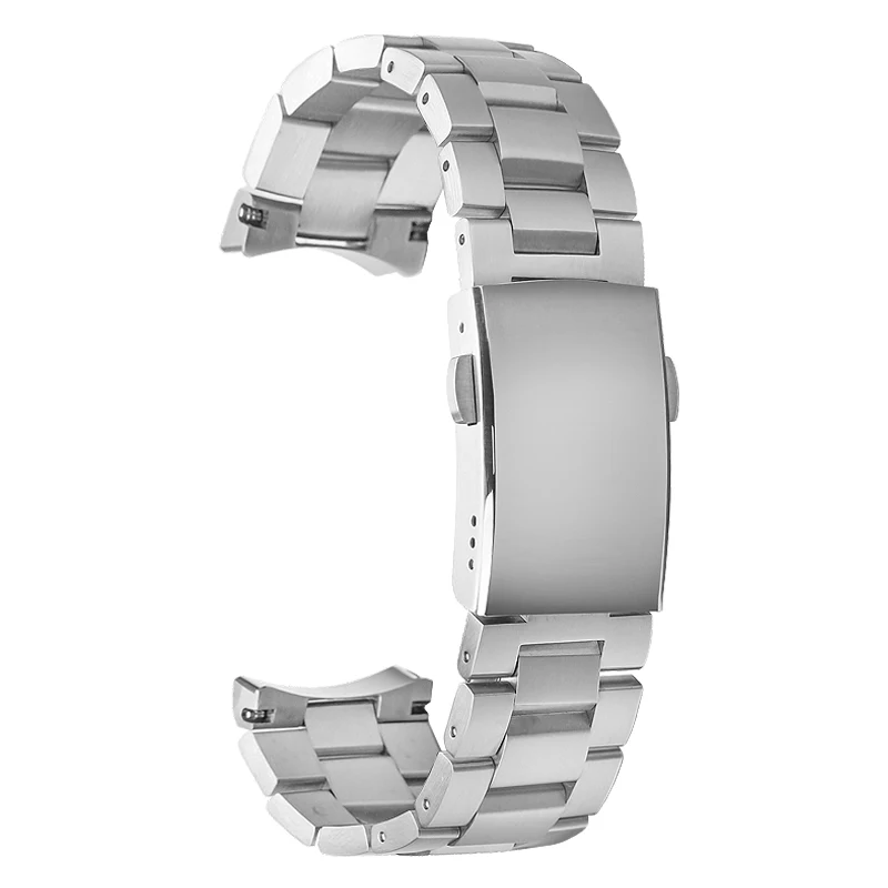 20.5mm 21.5mm solid stainless steel strap for TAG HEUER AQUARACER 300 special curved interface watch chain accessory