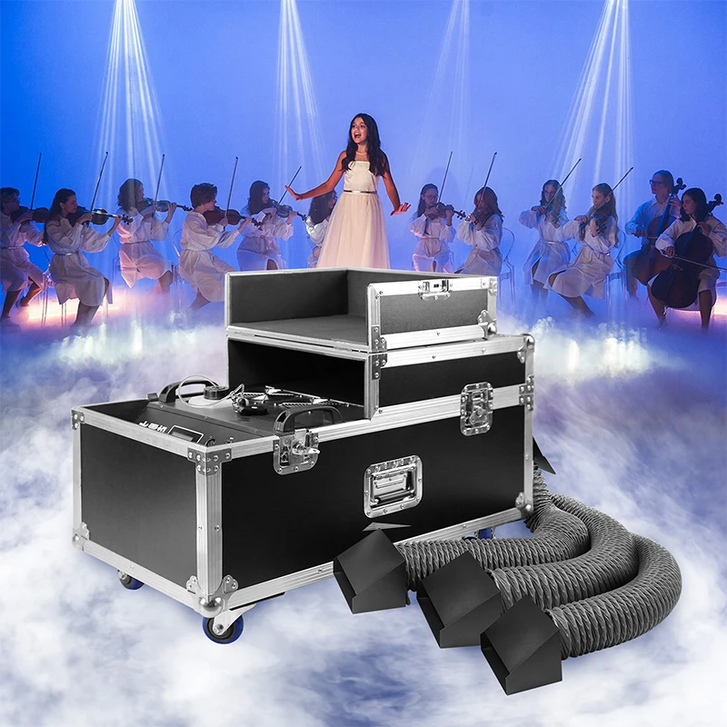 3000W/5000W water-based smog machine, special smog equipment for wedding performances with flying luggage