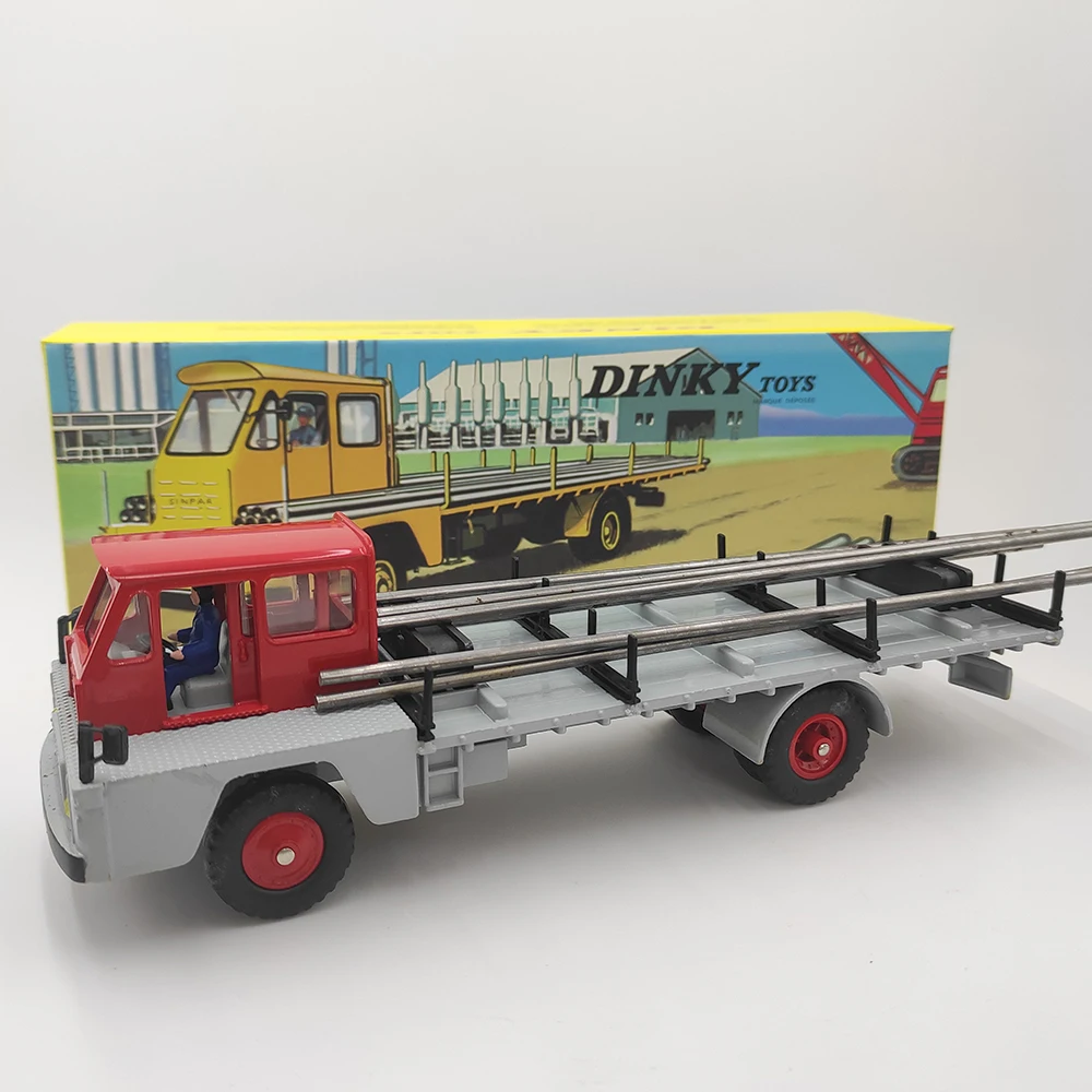 

Diecast Dinky Toys 1:43 Scale A Truck Transporting Steel Alloy Car Model Collectible Toy Gift Souvenir Display Ornament