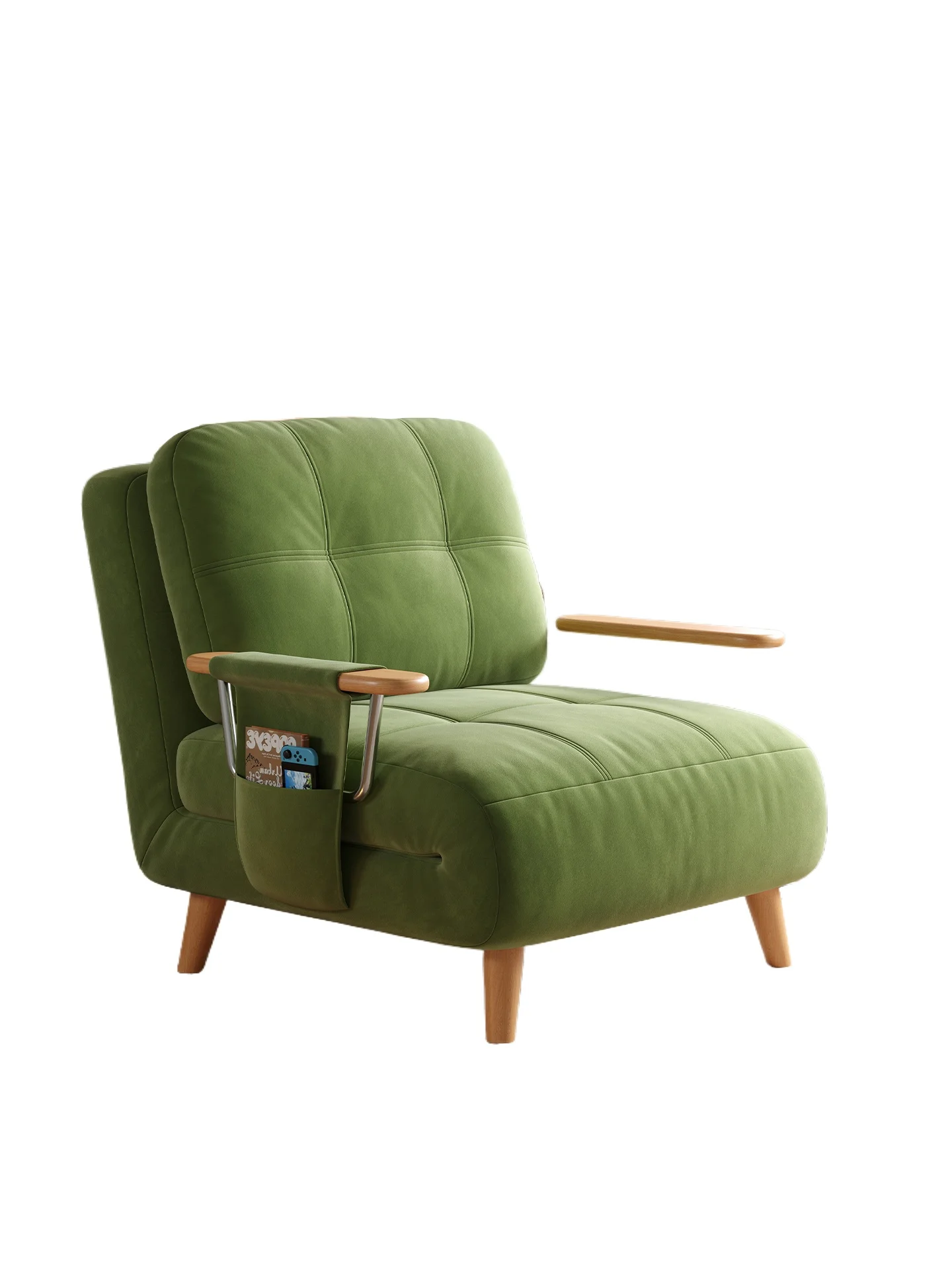 Sofa bed retractable folding dual-purpose small apartment sofa bed that does not take up space