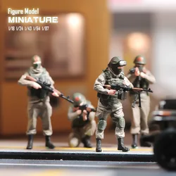 1/87 1/64 1/43 1/24 1/18 Anime Characters Russian Male Soldiers Scene Figure Model Miniature Dolls Toy For Collection