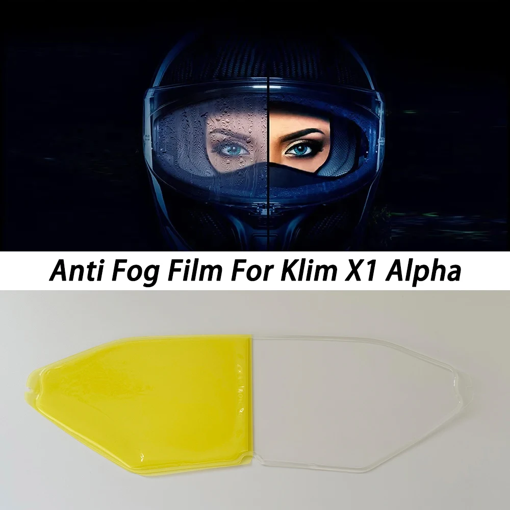

Мотоциклетный шлем, козырек, противотуманная пленка для Klim X1 Alpha, противотуманные линзы, аксессуары для шлема