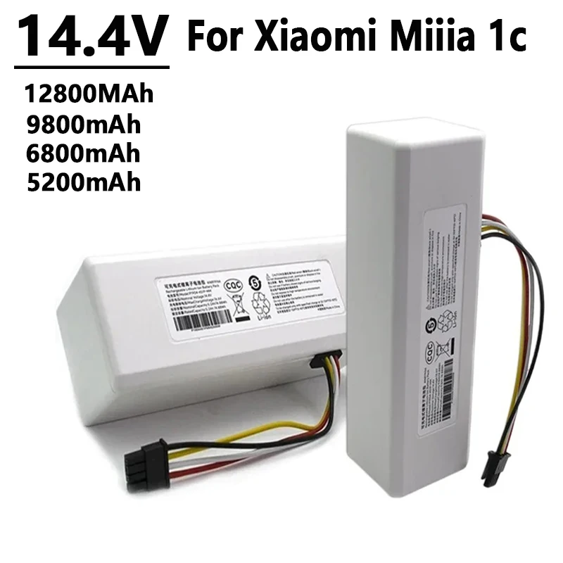 

For Xiaomi Robot Battery 1C P1904-4S1P-MM Mijia Mi Vacuum Cleaner Sweeping Mopping Robot Replacement Battery 5200mAh 12800mAh