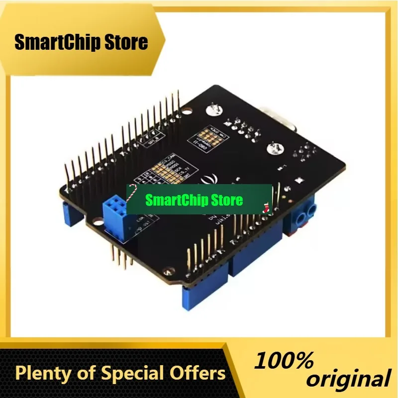 SmCpMCP2515 CAN BUS Shield V2 - Placa de expansión CAN aislada de doble canal para Arduino/Raspberry Pi
